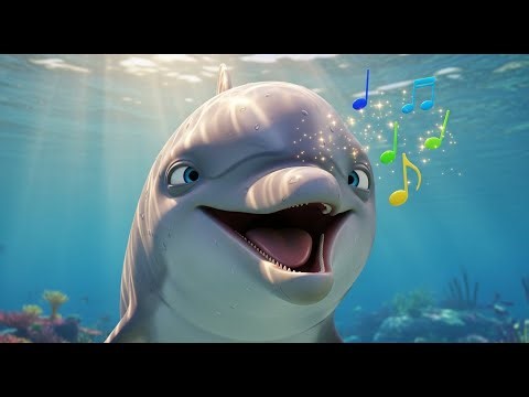 The Dolphin Who Found a Balloon | Nursery Rhyme Song for Kids