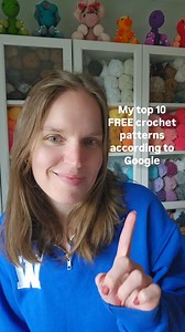 It's always so fun to see what my most popular free patterns are. This time I thought I'd narrow it down to see what my most Googled patterns are. Here are the results! #thenicolechase #amigurumi #crochetpatterns #freecrochetpatterns #crochetallday | Nicole Chase Crochet Patterns