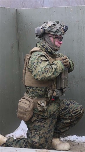 United States Marines Learning to Throw the M67 Grenade
