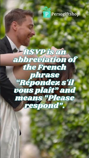 📩 What Does RSVP Mean on Wedding Invitations? 🤔💌