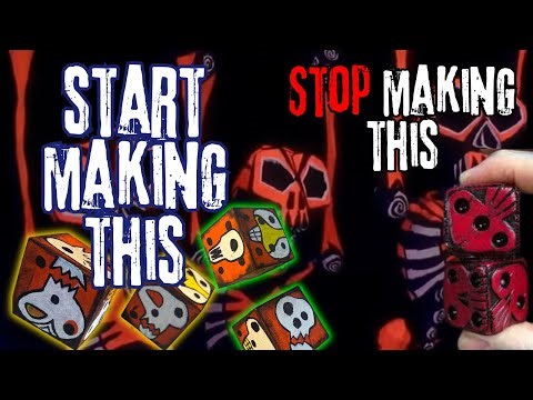 DIY Oogie Boogie Dice 🎲 | Dollar Tree Nightmare Before Christmas Tutorial | Last-Minute Halloween