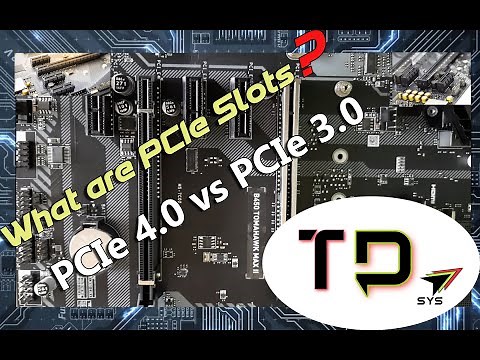 What are PCIe Slots ? || PCIe Gen 4 vs. Gen 3 Slots || PCI express