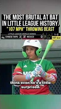 The Most Brutal Little League World Series At Bat! #baseball