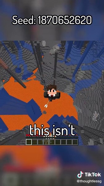 This is the hardest seed in 1.18... #minecraft #minecraftbut #minecraftmemes #fyp #foryou #hypixel #dreamsmp #mcpe #mc