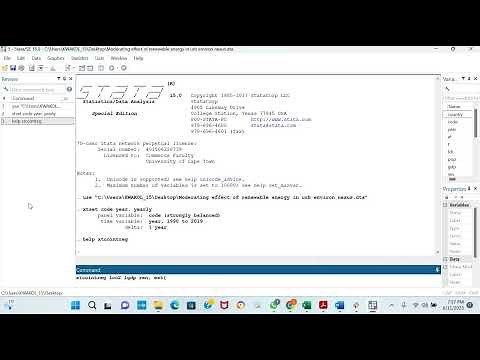 Panel Dynamic OLS, Fully Modified OLS and Canonical Correlation Regression Using STATA