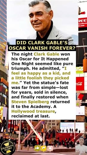Did Clark Gable’s Oscar Vanish Forever?