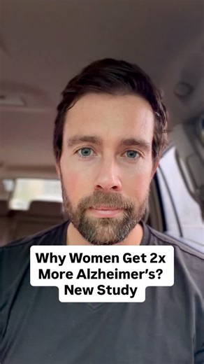 Why do women make up 2/3 of the cases of Alzheimer’s disease? One recent study conducted in mice sheds light on a potential pathway related to the brains immune cells #alzheimers Source : Microglial interferon signaling and Aβ plaque pathology are enhanced in female 5xFAD Alzheimer’s disease mice, independent of estrous cycle stage | Austin Perlmutter, MD