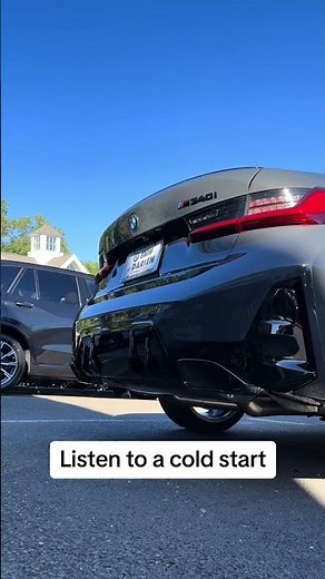 Listen to the M Performance Exhaust on the 2025 BMW M340i!