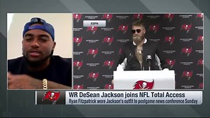 How did Ryan Fitzpatrick get that 🔥 outfit after beating the Eagles? DeSean Jackson aka FitzMagic's stylist tells the full story and more! 😂 📺: NFL Total Access | NFL Network