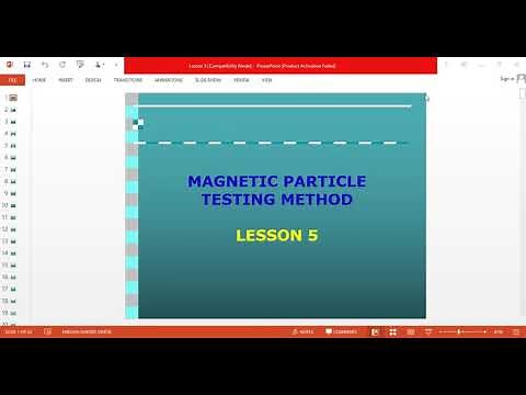 Magnetic Particle Testing: Current Calculation