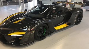 3.4K views · 206 reactions | McLaren Senna Validation Prototype 738 “carbon theme” starting up in the garage at Silverstone. Much more to come. | Motor1.com | Facebook