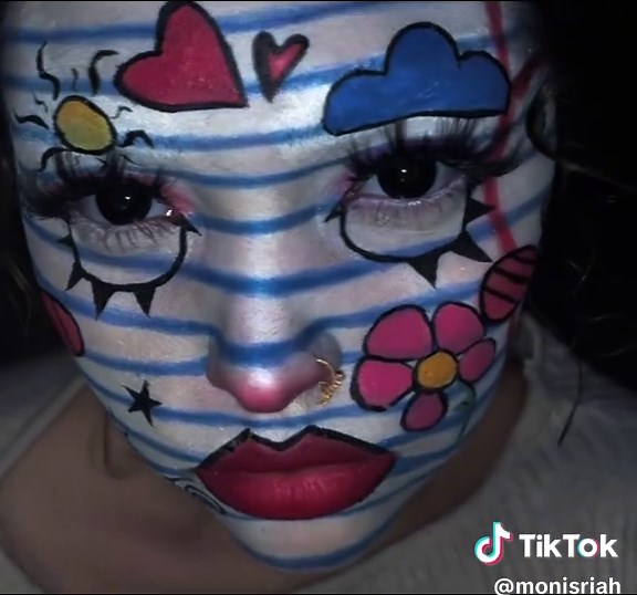 Creative Paper Makeup Tutorial for Beginners