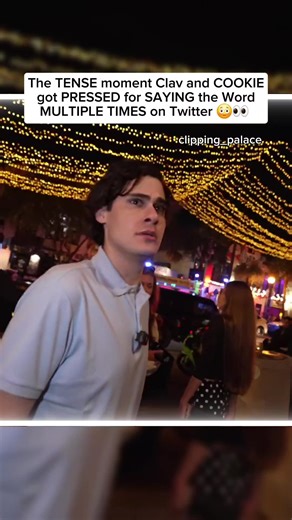 The TENSE moment Clav and COOKIE got PRESSED for SAYING the Word MULTIPLE TIMES on Twitter 😳👀 #clavicular #cookieking