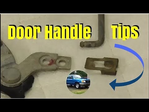 88-98 Chevy Truck Door Handle Removal Tips