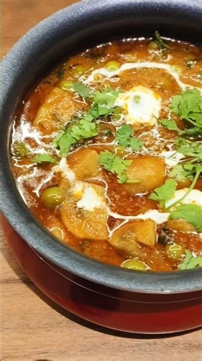 Restaurant-style Mutter Mushroom at home ✨ #trending #shorts #viral