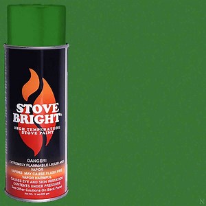 Stove Bright High Temp Paint - Emerald Green