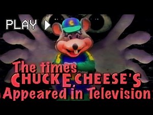 The times Chuck E. Cheese Appeared in Television