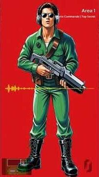 Nes | Bionic Commando (Top Secret) - Area 1 #nes #retrogaming #lofi #lofimusic #bioniccommando