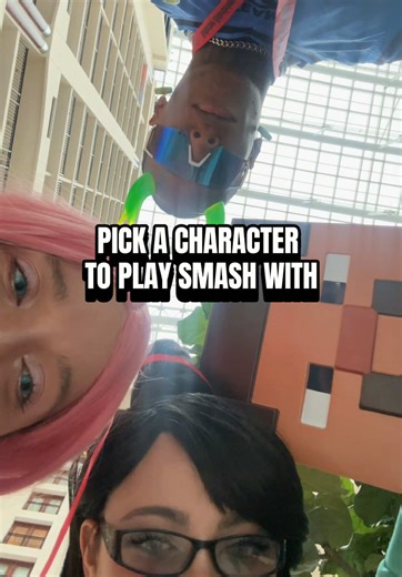 Who’s winning Smash? #cosplay #supersmashbros #katsucon @Gia 💕✨ @Thomas Pugliese @Kid Lava