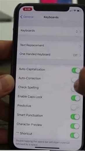 iPhone keyboard seeting! #iphonetips #tipsandtricks