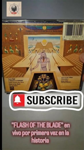 IRON MAIDEN "FLASH OF THE BLADE" LIVE por primera vez en la historia #metal #ironmaiden #vynil