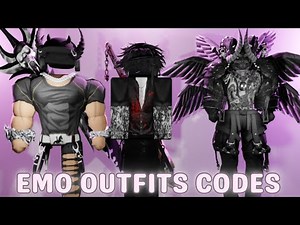 Beery Avenue Codes Boys Outfits ! Emo outfits Codes