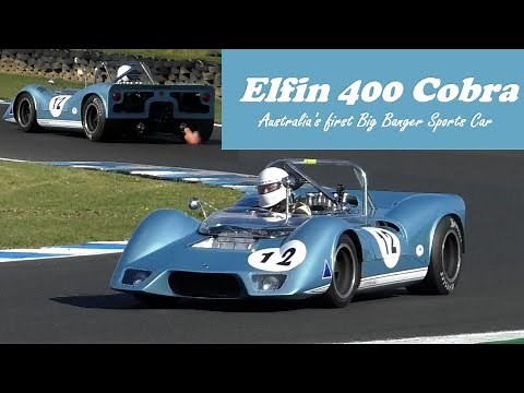 Australia's first Big Banger Sports Car; The Globe Products Elfin 400 Cobra Ford V8 CanAm Can Am