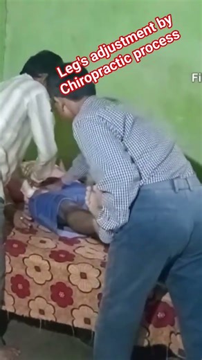 Leg's adjustment by Chiropractic process #youtubeshorts #youtube #viralvideo#video #yt #vlog #short
