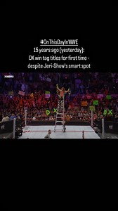 11K views · 1.3K reactions | “Who needs a ladder, eh?” Chris Jericho shows how cerebral he is - by standing on Big Show to grab the tag team titles to win the ladder match at TLC 2009... ...only to get caught by DX Surprisingly, this is the first time Triple H & Shawn Michaels win the tag belts together  #onthisdayinwwe | On This Day in WWE | Facebook