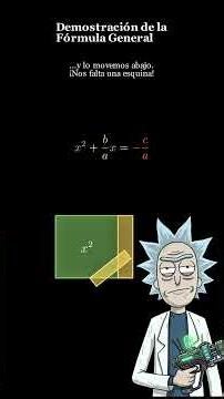 La fórmula general para ecuaciones de segundo grado.