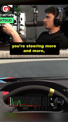 The 'KICK' Steering Technique #simracing #iracing #racinggame