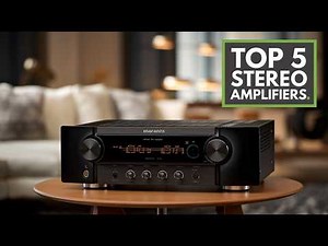Top 5 Best Stereo Amplifiers in 2025| Watch Before you Buy!