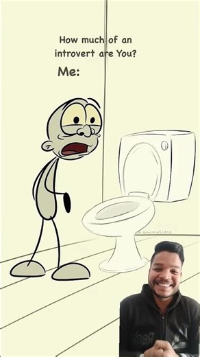 How much of an introvert I am! 🥲 (4k memes) #shorts #funny #anime