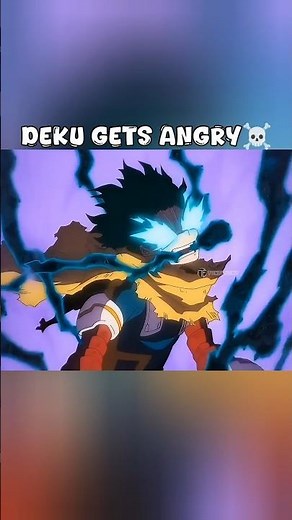 Deku Gets Angry ☠️😤 || #myheroacademia #myheroacademiaedit #deku #bakugo #allmight #mha #mhaedit