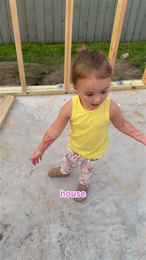 This is what home-building looks like with a toddler 😂 #construction #familyfirst #toddlers #home