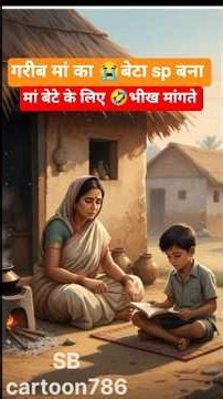 good maa😭 काम कर के बेटे को😱 बनाया SP #shorts #trending #viral #animation #cartoon