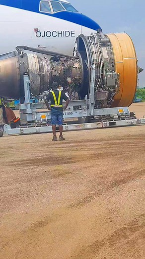 Tug tow Aircraft Engine #engineering #aircraft #aviation | Yankyaa Ikyav Abraham