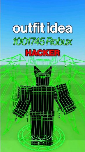 How To Make ✨Cheap✨ Hacker Outfit Idea In Roblox ✨🕶️