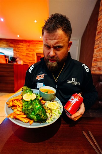 GREEN Bengali Fish & Chips?! This Is NOT NORMAL! 📍 @Bhaizansgrill | fish and chips