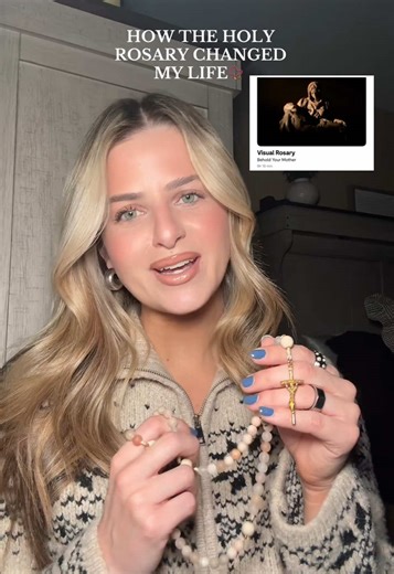 Interactive Rosary Listening with Hallow App