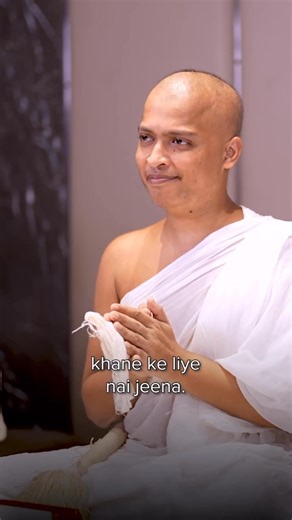 2.7K views · 70 reactions | Superb and wonderful… The key to life is: “Everything in moderation!” What over are you going to be getting over in the coming months?!樂 Tell me in the  comments below. #VSM #VinamraSagarMaharaj #overthinking #overeating #overstimulating #positivethoughts #jainpractise #jainmonks #jain #jainism #jainreligion #religion | Jago Jain Jagore | Facebook