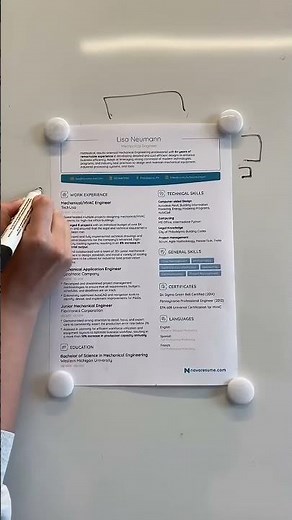 This is how your resume should look & how it should be structured. #resumetips #resume #jobseekers