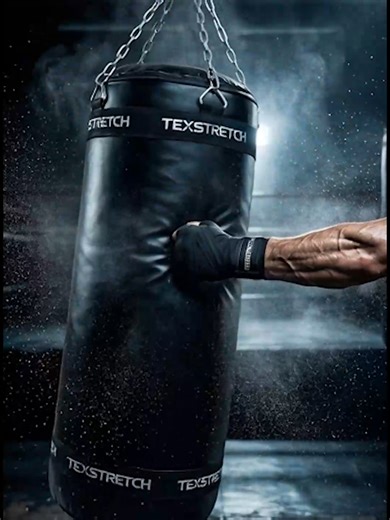 Train Like a Champion with Texstretch Premium Punching Bag | Boxing & MMA Take your boxing, MMA, and kickboxing workouts to the next level with the Texstretch Premium Punching Bag! Made with premium black synthetic Material, this heavy-duty bag is built for durable, high intensity training at home or in fitness studios. Quick Specs: • Height: 3 Feet | Weight: 30 kg • Perfect for Boxing, MMA, Kickboxing & Home Gym Why You’ll Love It: • Strong, durable build for intense workouts • Absorbs impact s
