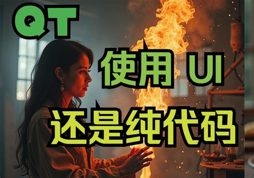 QT项目中使用UI和不使用UI的区别