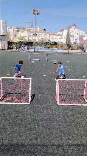 youth duel 1v1 acceleration reaction speed and agility drill #soccer #futbol #practice #u10 #u10