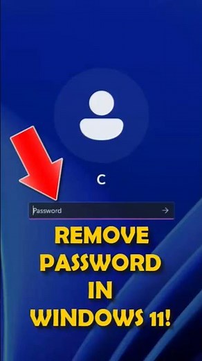 How to Remove a Password in Windows 11! The Quick and Easy Guide! #windows11
