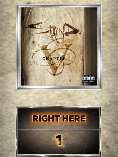 🎧Staind 💿Chapter V Released on August 9, 2005, and debuted at number one on the US Billboard 200 with first week sales of 185,000. #staind #2000srock #chapterv #postgrunge #numetal