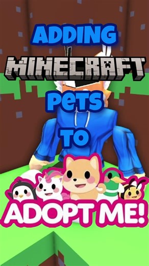 What if Adopt Me and Minecraft did a collab?