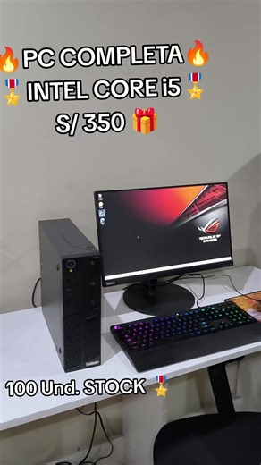 PC Completa Core i5 Oferta S/350