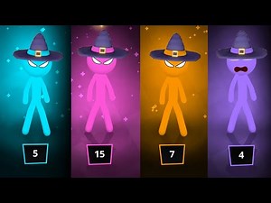 Stickman Party - Tournament Mode 123 4 Player Random - MiniGames Gameplay Part 295